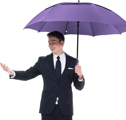 Custom Printing Pattern 8K Golf Umbrella with Larger Windproof and Waterproof Design