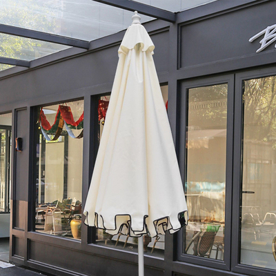 Travel Design Style 38MM Aluminum Alloy Rope Middle Garden Umbrella for Adults' Needs