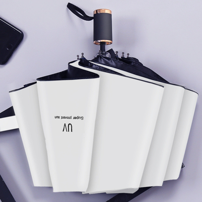 Folding Umbrella Customized Logo for Sunblock and Rain Protection in All Weather Business