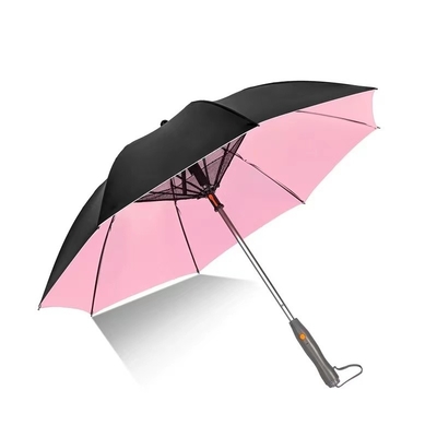 Your Travel Essential UV Protect Auto Open Umbrella with USB Charger and Custom Logo