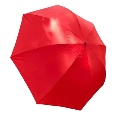 Custom Black Wood Aluminum Hand Commerical Foldable Umbrella with Minimalism Style