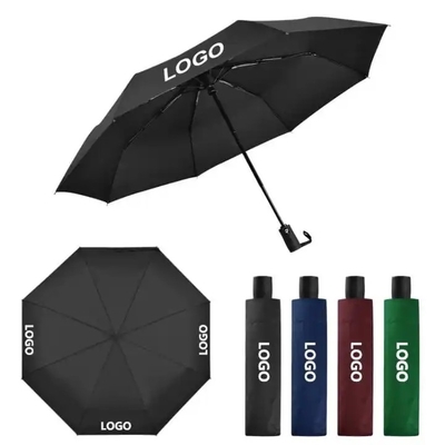 Custom Logo All in 1 Sunshade Folding Umbrella for Promotions Minimalism Style and Size