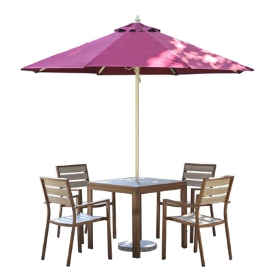 Minimalist Design Style Aluminum Garden Sunshade for Balcony Table and Chair Umbrella