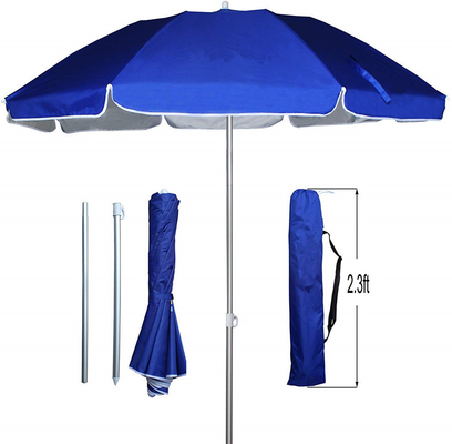 Stylish Sunshade Patio Umbrella with Tassels and Customized Logo Printing