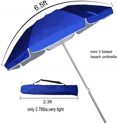 Stylish Sunshade Patio Umbrella with Tassels and Customized Logo Printing