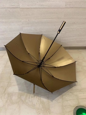 120cm Open Diameter X103 UV Protect Golden Coating Umbrella for Business and Golfing