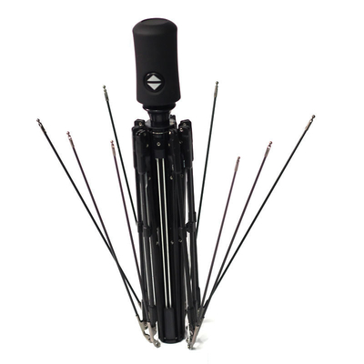 All in 1 Function Automatic Open Sun Umbrella Stand with Three Fold Umbrella Head