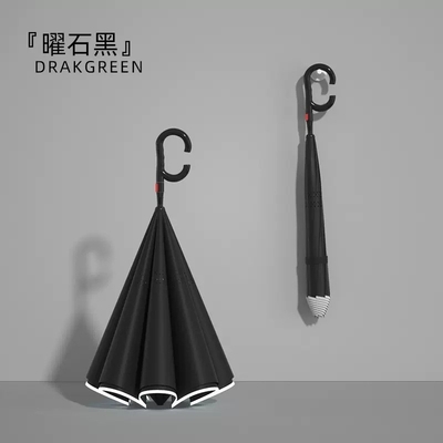 Large Double Umbrella with Free Folding and Straight Handle Hanging Function Included