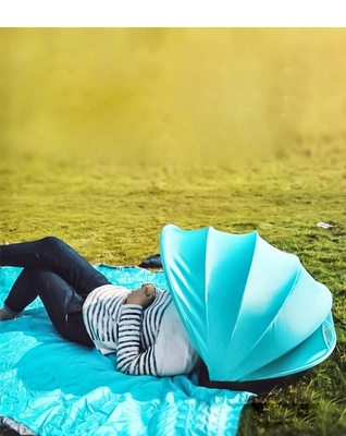 Beach Sun Protection Mini Fully Automatic Sunshade Awning for Head Face Headrest Tent