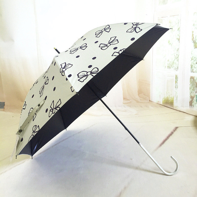Fiberglass Frame Straight Pole Advertising Umbrella with Customized Color and Logo