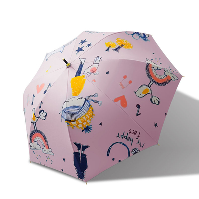 Personalized Straight Umbrella Customized Handle for a Personalized and Stylish Look