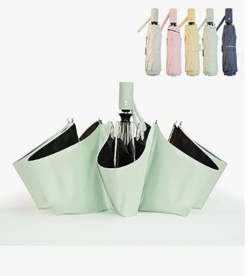 Large Automatic Folding Umbrella Sun and Rain Protection with Double Layer Design