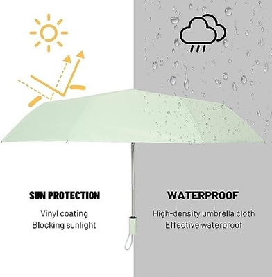 Large Automatic Folding Umbrella Sun and Rain Protection with Double Layer Design