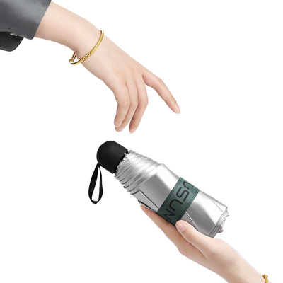 Umbrella Product Five-fold Compact with Manual Control Cooling and UV Protection
