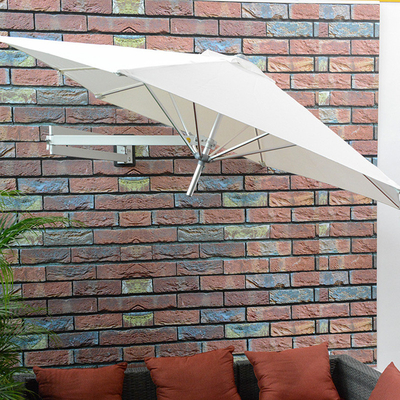 Outdoor Villa Patio Telescopic Folding Sun Umbrella with Air Vent and All in 1 Function