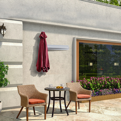 Outdoor Villa Patio Telescopic Folding Sun Umbrella with Air Vent and All in 1 Function