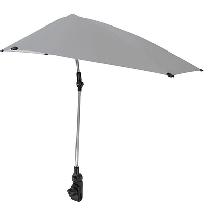 Outdoor Camping Beach Umbrella Adjustable Sport Umbrella with Universal Clamp Paraguas