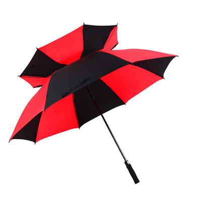 American Style Customized Advertising Umbrella with Double Layers and Logo Print