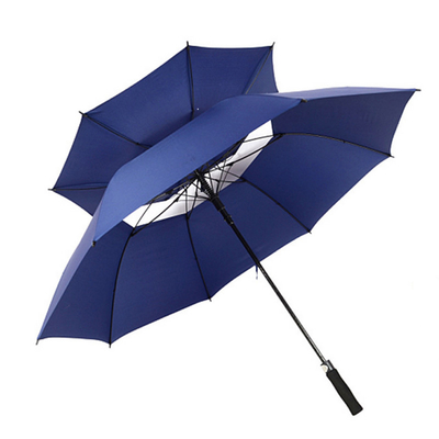 American Style Customized Advertising Umbrella with Double Layers and Logo Print