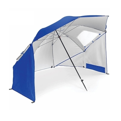 Multifunctional Assembly Tent Beach Umbrella for UV Protection and Windproof Design