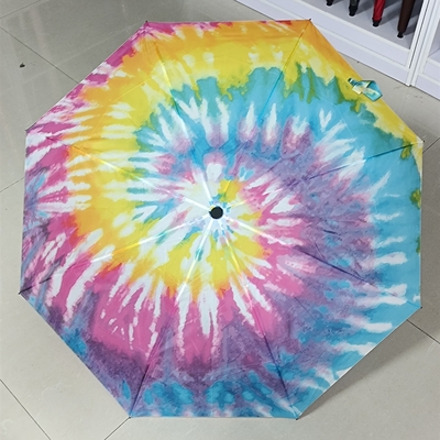 Full Painting Manual 3 Folding Personalized Customized All in 1 Minimalism Style Umbrella