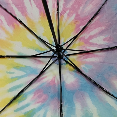 Full Painting Manual 3 Folding Personalized Customized All in 1 Minimalism Style Umbrella