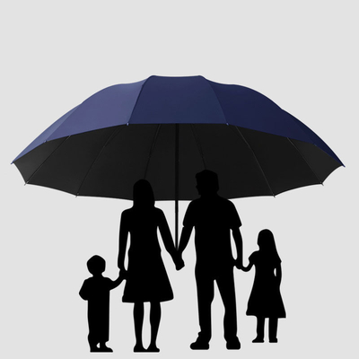 Folding Umbrella for Men Customized Oversized 12-Bone Windproof and Sun-Protective Product