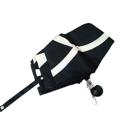 Stay Protected in Style Camellia UV Protection Three-Folding Umbrella for Korean Women