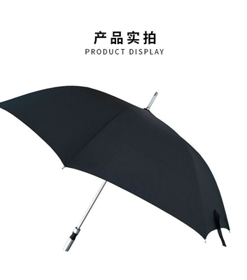 27 inch Aluminum Bone Double Outdoor Weather Umbrella Automatic Golf Business Long Handle Straight Umbrella