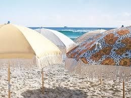 Aluminum Frame UV Sun Protect Outdoor Parasol Garden Umbrella with Custom Logo and Fringe