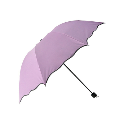 Customized Adults' Manual Open Folding Color Changing Umbrella Invention for Promotion