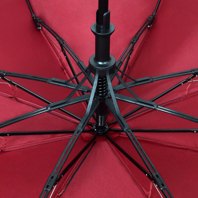 Pongee and Polyester Double-layer Golf Umbrella Suitable for Two People Easy to Carry