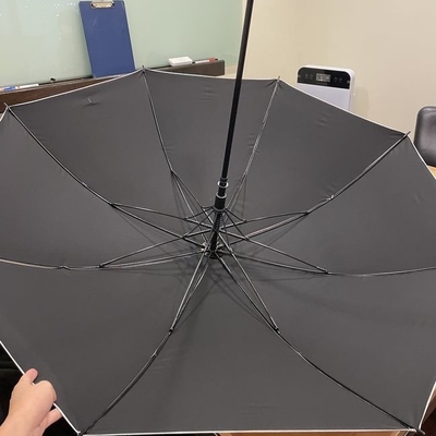 Custom Logo Printing Windproof Umbrellas with UV Protection and Dazzling Laser Design