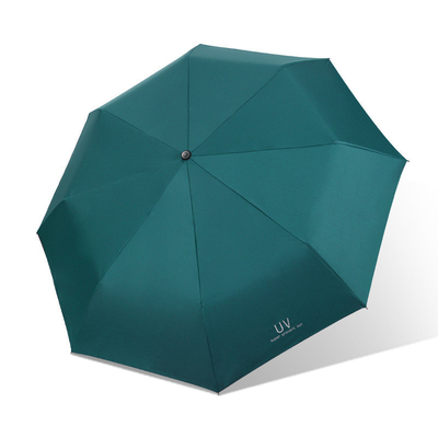 Customized Creative Solid Color Portable Folding Umbrella for Patio Garden and Outdoor