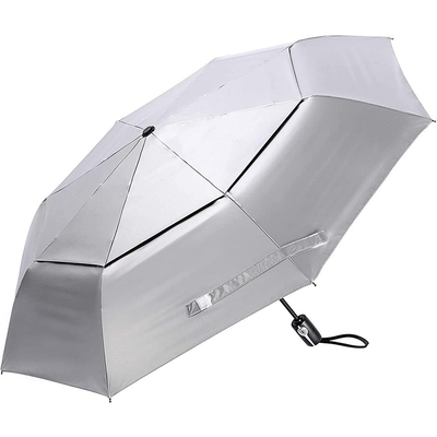 Double Breathable Triple Folding Umbrella End Advertising Gift with Polyester Fabric