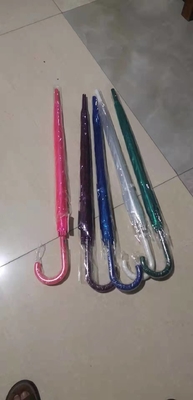 Plastic Umbrella Product Auto Open Parapluie Custom Straight POE Clear Umbrella