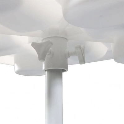 PP Cup Holder and Plastic Tray Accessories for Minimalist Style Outdoor Beach Umbrella