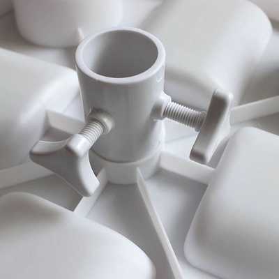 PP Cup Holder and Plastic Tray Accessories for Minimalist Style Outdoor Beach Umbrella