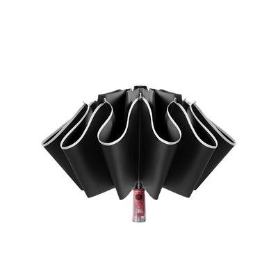 Adults' Safety Rebound Umbrella with Mechanical Design Handle and Bigger Coverage