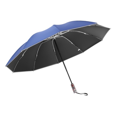 Adults' Safety Rebound Umbrella with Mechanical Design Handle and Bigger Coverage