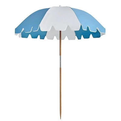 Outdoor Auto 1.8 M Sun Protection Beach Umbrella for Garden Occasion Customized Design
