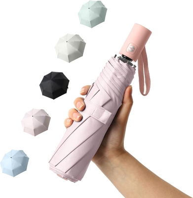 95cm Open Diameter Pink Umbrella Perfect Gift for Women in Rainy Season