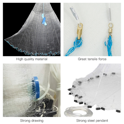 PP Material Small Gill Portable Fishing Net for Retail Culture Farming at Prices