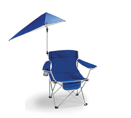 Portable Backpack Beach Chair with Adjustable Umbrella and Customized Color 50*50*80cm
