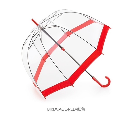 Stylish Dome Shape Clear PVC Plastic Rain Umbrella for Adults Apollo Minimalist Design