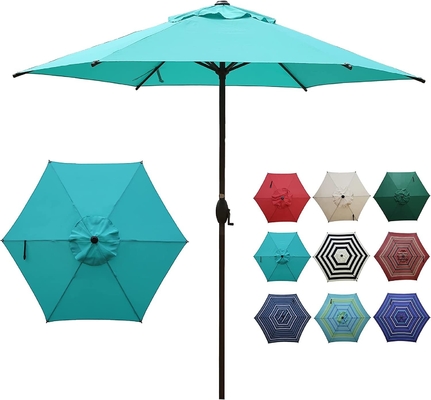 Custom Logo Print Umbrella Factor Fashion Patio Umbrella with Tassels and Sunshade