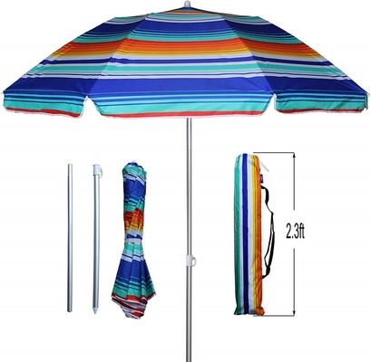 Custom Logo Print Umbrella Factor Fashion Patio Umbrella with Tassels and Sunshade