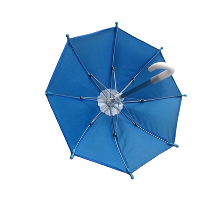 Metal Frame Manual Control Mini Umbrella for Car Mobile Phone Sunscreen and Waterproof