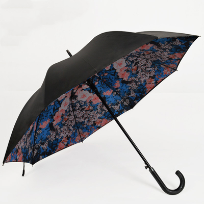 Manual Control Custom Company Logo Umbrella for Digital Printing on the Golf Course