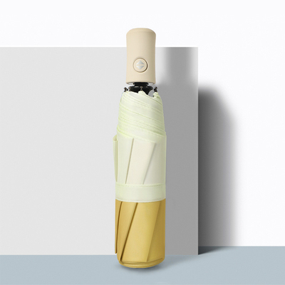 Customized Color Automatic 3 Folding Umbrella with Self-Opening and Closing Mechanism